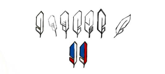The Story behind our Feather Icon