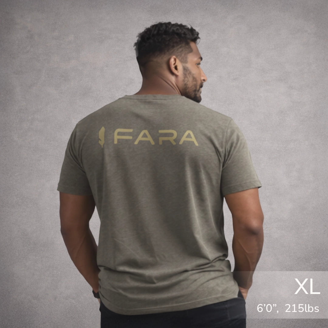 FARA Short Sleeve Tee Shirt Mens